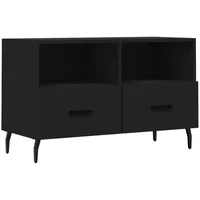 VidaXL TV-Schrank Schwarz 80x36x50 cm Holzwerkstoff Modell 7