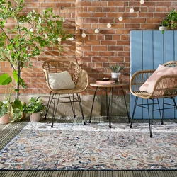 Kadima Design Farbenprächtiger Terrassenteppich `Lagan Ivan`, Robust & `Lagan Ivan`-beständig, 160x230 cm