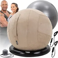 MIWEBA Gymnastikball Beige 65 cm