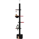 Pawz Road Kratzbaum deckenhoch schwarz