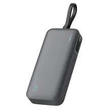 cuktech LPB200N 40W 20000mAh Powerbank mit integriertem Kabel - Grau