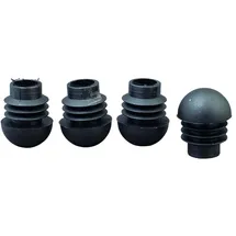 Siena Garden Fußkappe 4er-Set Ø 20 mm Kunststoff schwarz