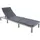 MCW MCW-A51 Sonnenliege 198 x 60 x 71 cm Grau