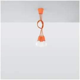 Sollux Diego 3-flg. dimmbar 60 cm orange