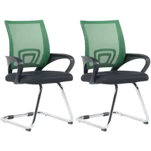 CLP Freischwinger Eureka Polyester grün 2er Set