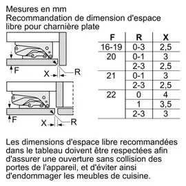 Siemens KU22LADD0 Unterbau-Kühlschrank (110 l, 820 mm hoch, Weiß)