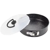 Michelino Springform Transportdeckel Und Tragegriffen Ø26 Backblech Mit Antihaftbeschichtung - schwarz