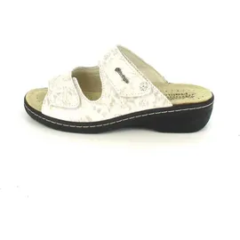 Hickersberger Komfort Pantoletten für Damen, weiß, Größe 42 EU
