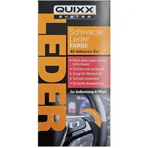 QUIXX SYSTEM 006181:quixx Schwarze Leder-Farbe All-Inklusive-Set 1 St.