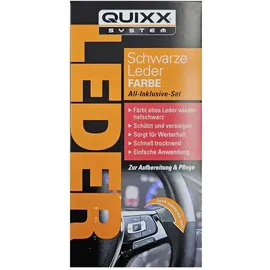 QUIXX SYSTEM 006181:quixx Schwarze Leder-Farbe All-Inklusive-Set 1 St.