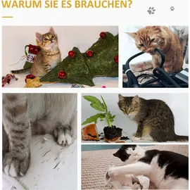 PawHut 2er Kratzmatte Sisal Sessel Couch Katzenkratzmatte