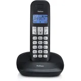 Profoon PDX-1100 - DECT-Telefon mit 1 Mobilteil, Schwarz