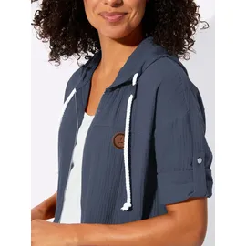 Casual Looks WITT WEIDEN Blusenjacke in rauchblau | Gr.: 40