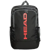 Head Tennistasche Base Backpack schwarz/orange 17 Liter