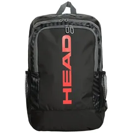 Head Tennistasche Base Backpack schwarz/orange 17 Liter