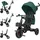 Kinderkraft Dreirad SPINSTEP 2 PLUS, gruen