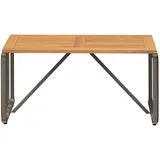 vidaXL Gartentisch 80 x 40 x 40 cm Grau/Braun
