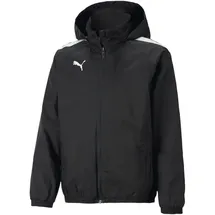 Puma teamLIGA Allwetter Jacke Kinder black 164