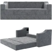 Aocase Modulares Schlafsofa Boneless Futon | Faltbares 200cm Doppelbett mit Hochelastischer Schwamm | Klappbares 2-Sitzer Sofa, Bodensofa leicht zu montieren für kleine Räume & Gäste