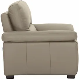 Calia Italia Sessel Gaia Leder 100 x 92 x 94 cm beige