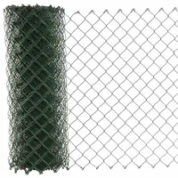 Siena Garden Maschendrahtzaun 2500 x 150 cm Grün/Metall