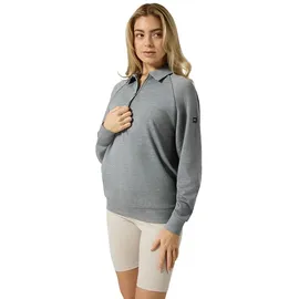 super.natural 1/4 Zip Sweater Pullover Grau XL