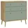 Forte WHENUA 88,8 x 86,3 x 41,5 cm Mauvella Eiche Holzdekor / Salbei