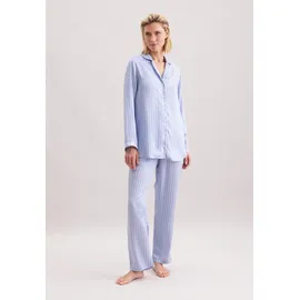 Seidensticker Pyjama Blau XL