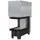 Kratki NBU 500/700 Kamineinsatz Stahl Schwarz/Abdeckplatte Glas