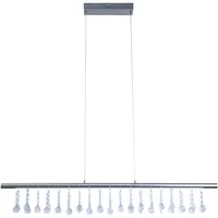 NÄVE LED-Pendelleuchte Nobilis Satin-Nickel ca. 100 cm