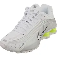 Nike Shox R4 Damen Turnschuhe Weiß Silber - 40 EU