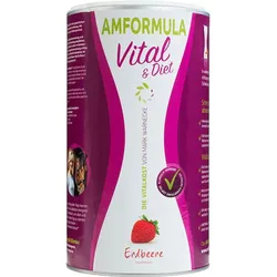 AMFORMULA Vital & Diet Erdbeere 490g Ds. EINHEITSFARBE 490g