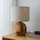 LINDBY Tischleuchte Lindby, Mayumi, Holz für Wohnzimmer, Holz, Skandinavisch, / 31