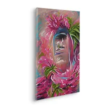 KOMAR Canvasbild Hawaiana - 60 cm - Bild Auf Keilrahmen - Vintage Und Retro