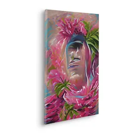 KOMAR Canvasbild Hawaiana - 60 cm - Bild Auf Keilrahmen - Vintage Und Retro