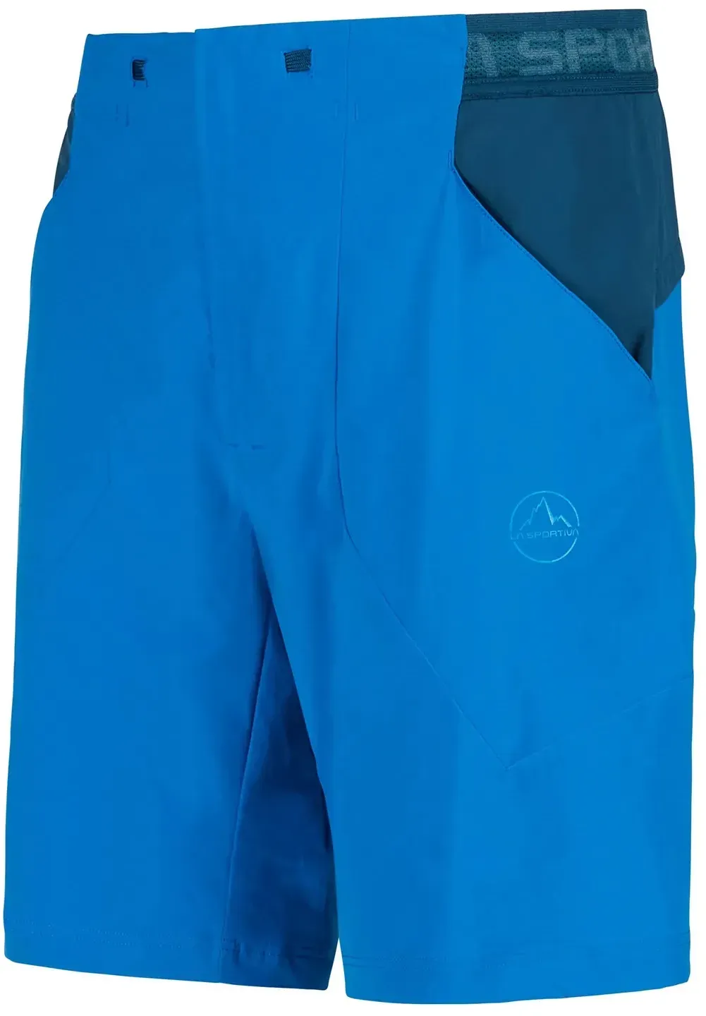 La Sportiva Wanderhose Guard Short (elastischer Bund mit Kordelzug) kurz blau Herren