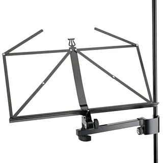 K&M König & Meyer 11505 Noten- und Konzepthalter, Schwarz