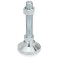 Ganter norm 343.2-40-M10-80-OS Gelenkfüße mit Verstellspindel, Stahl