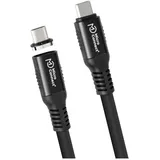 MicroConnect USB-C auf USB-C 0,5 m Schwarz