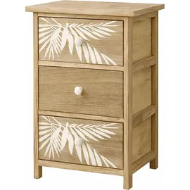 Hti-Living Kommode Melia 40 x 29 x 58 cm Weiß