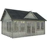 Palmako Claudia 5,50 x 4,00 m Grau