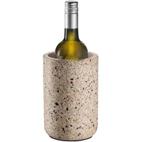 APS Flaschenkühler Beton in sandfarben/ beige Ø 12,5 cm,
