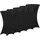 DEUBA Stehtischhusse Ø 70 cm Schwarz 5er Set