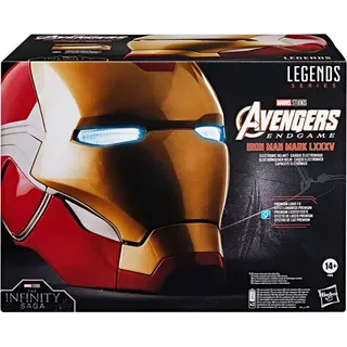 Avengers Marvel Legends Series Iron Man elektronischer Premium Helm mit Lichteffekten, Endgame Rollenspielartikel für Erwachsene