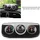 allauve Multifunktionale Kompass-Armaturenbrett-Navigation, 3-in-1-Auto-LKW-Richtungsthermometer-Hygrometer