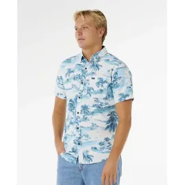 Rip Curl Sessions Kurzarmhemd Glacier Blue L