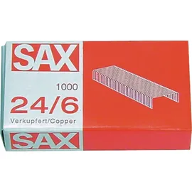 Sax Heftklammern 24/6 Bronze 1000 St.