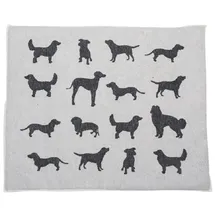 David Fussenegger Hundematte 'Silhouette' 70 x 80 cm Filz - Grau