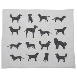 David Fussenegger Hundematte 'Silhouette' 70 x 80 cm Filz - Grau