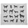 David Fussenegger Hundematte 'Silhouette' 70 x 80 cm Filz - Grau